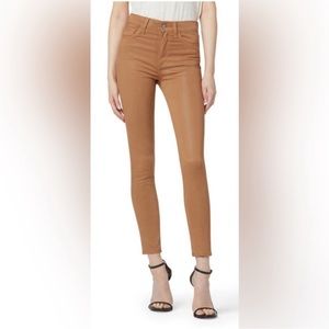 Joes Jeans The Skinny in PFD Dark Wash Burnt Sienna Brown